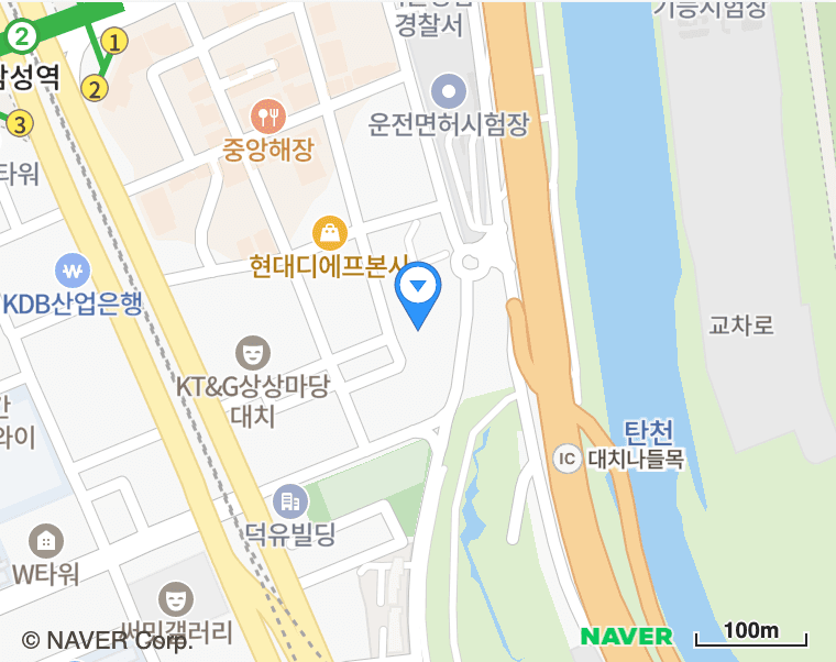 그랜드힐 컨벤션 약도